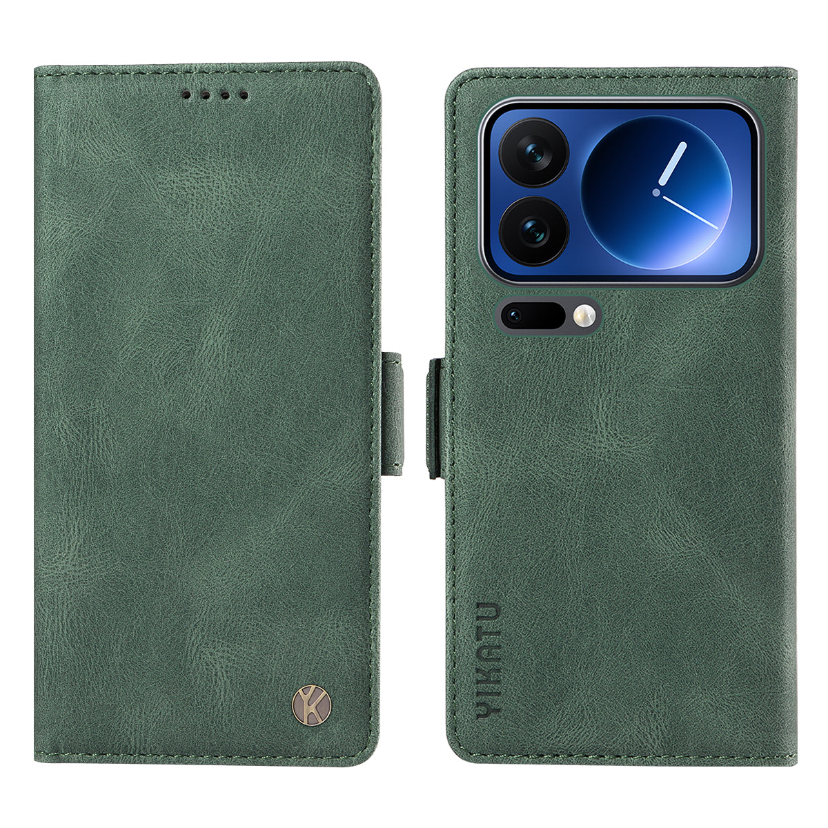 YIKATU For Xiaomi 17 Pro Leather Case  YK-005 Skin-touch Feeling Wallet Phone Cover