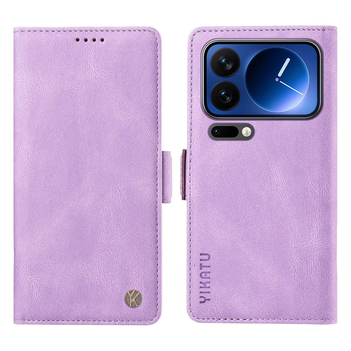 YIKATU For Xiaomi 17 Pro Leather Case  YK-005 Skin-touch Feeling Wallet Phone Cover