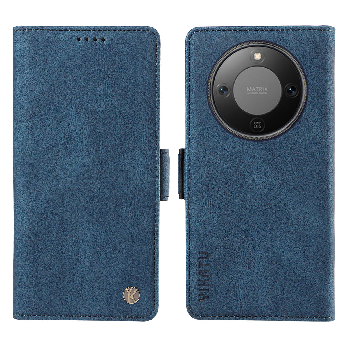 YIKATU For Honor Magic8 Lite 5G / X9d 5G / X70 5G Leather Case  YK-005 Skin-touch Feeling Wallet Phone Cover
