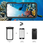 REDPEPPER Til Samsung Galaxy A17 5G / A17 4G Cover IP68 Vandtæt PC + TPU Telefoncover