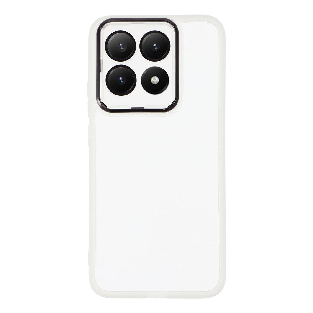 For Xiaomi 15T Case Electroplated Camera Frame TPU Phone Cover