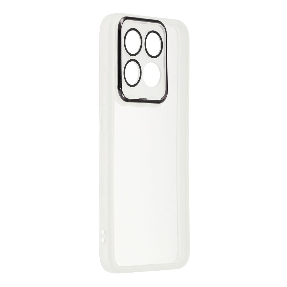 For Xiaomi 15T Case Electroplated Camera Frame TPU Phone Cover