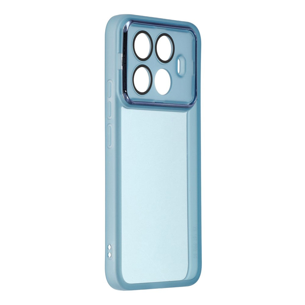 For Xiaomi 15T Pro Case Electroplated Camera Frame TPU Phone Cover