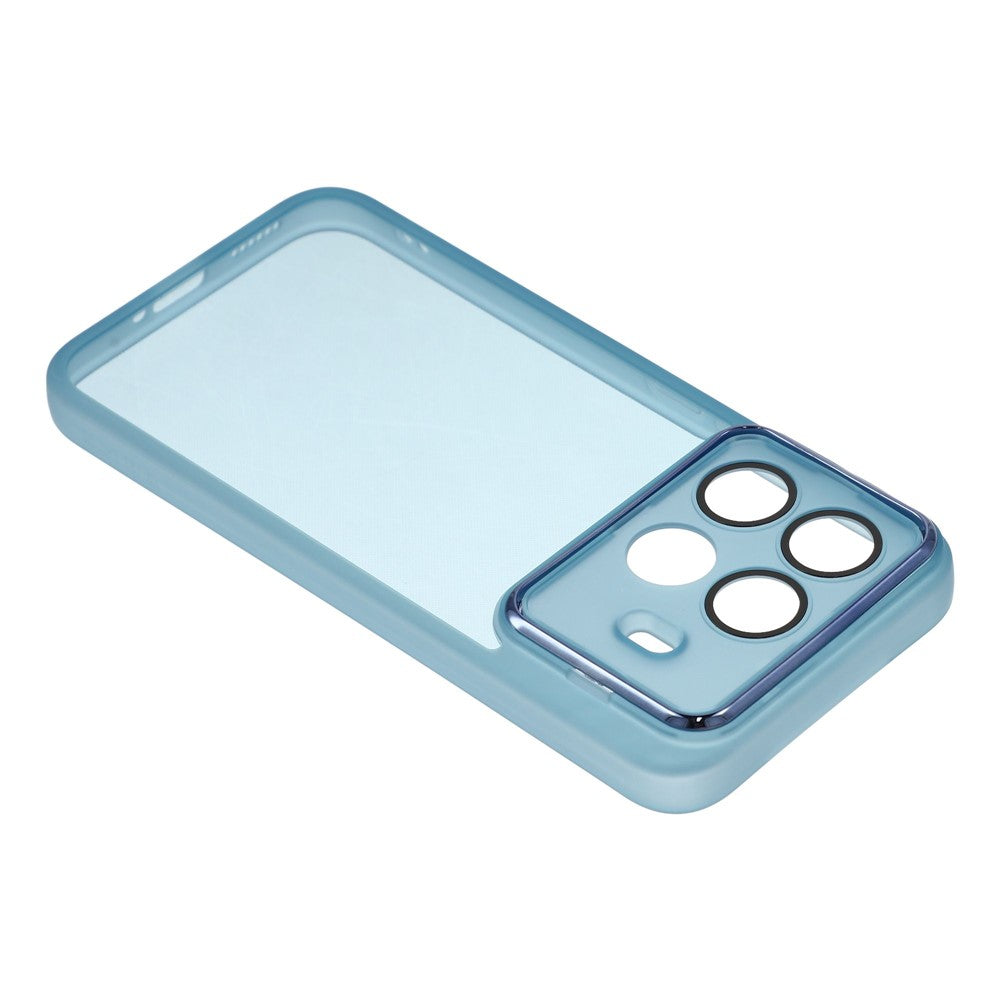 For Xiaomi 15T Pro Case Electroplated Camera Frame TPU Phone Cover
