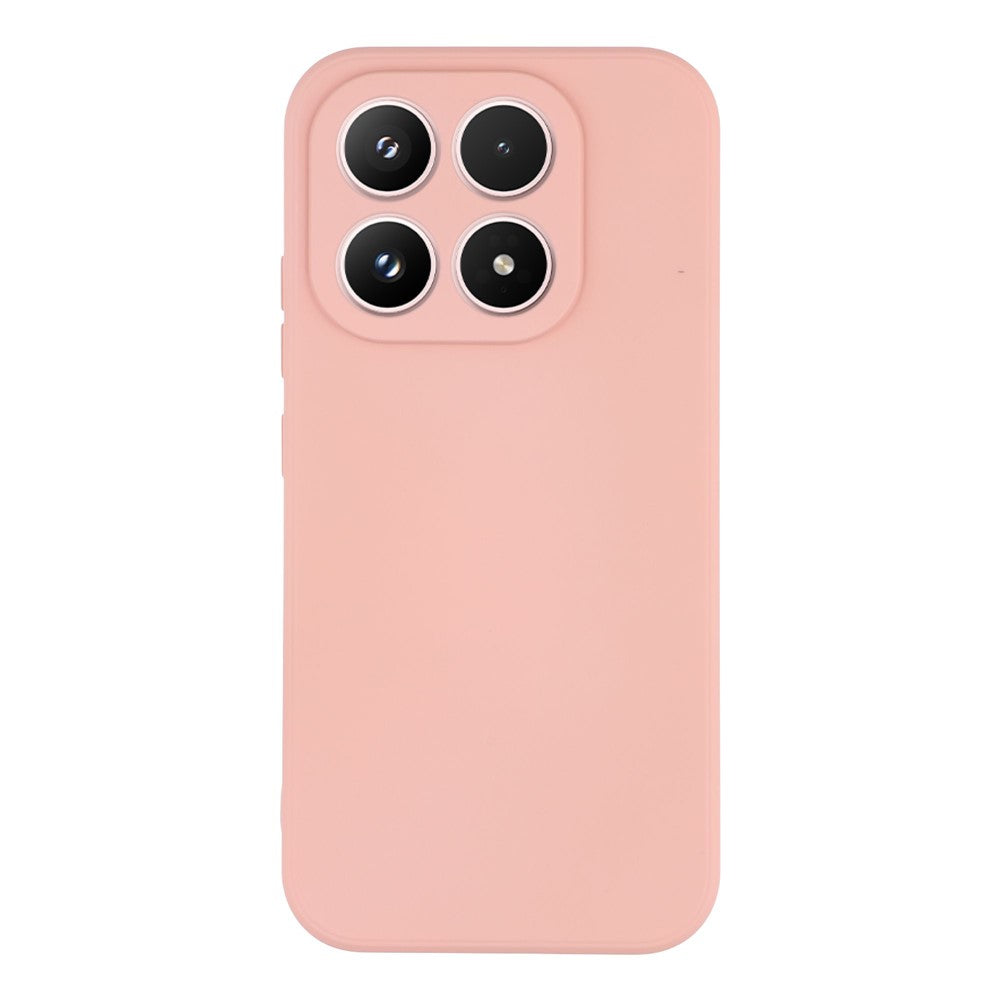 For Xiaomi 17 Case TPU Back Soft Anti-Scratch Fiber Lining Phone Cover