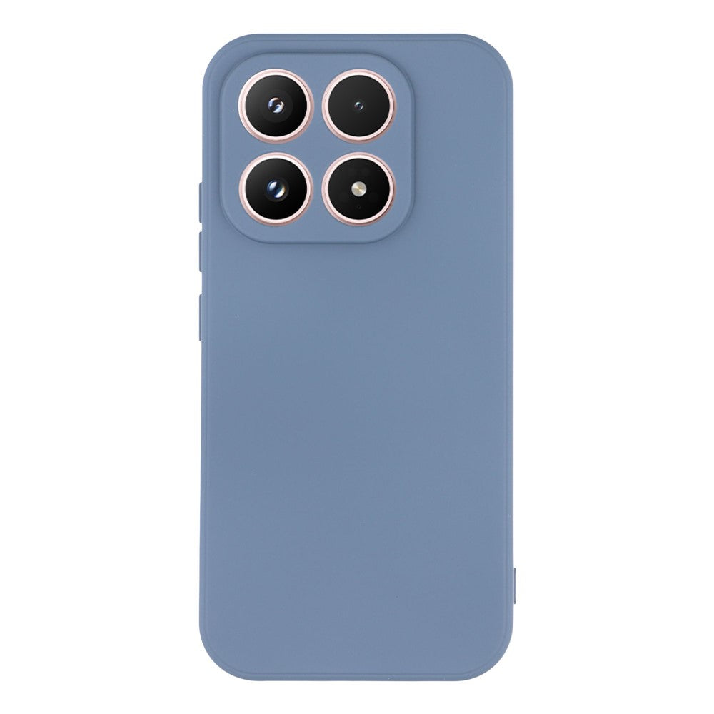 For Xiaomi 17 Case TPU Back Soft Anti-Scratch Fiber Lining Phone Cover