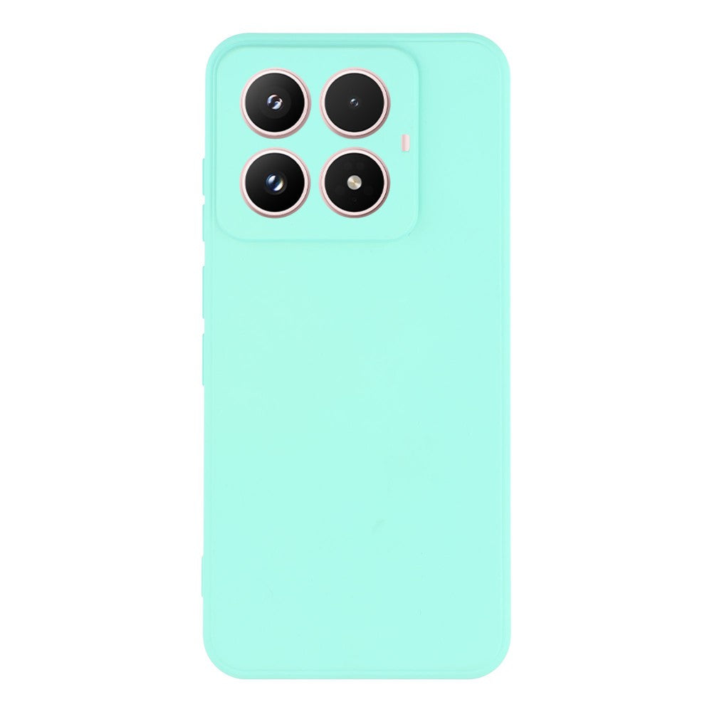 For Xiaomi 17 Case TPU Back Soft Anti-Scratch Fiber Lining Phone Cover