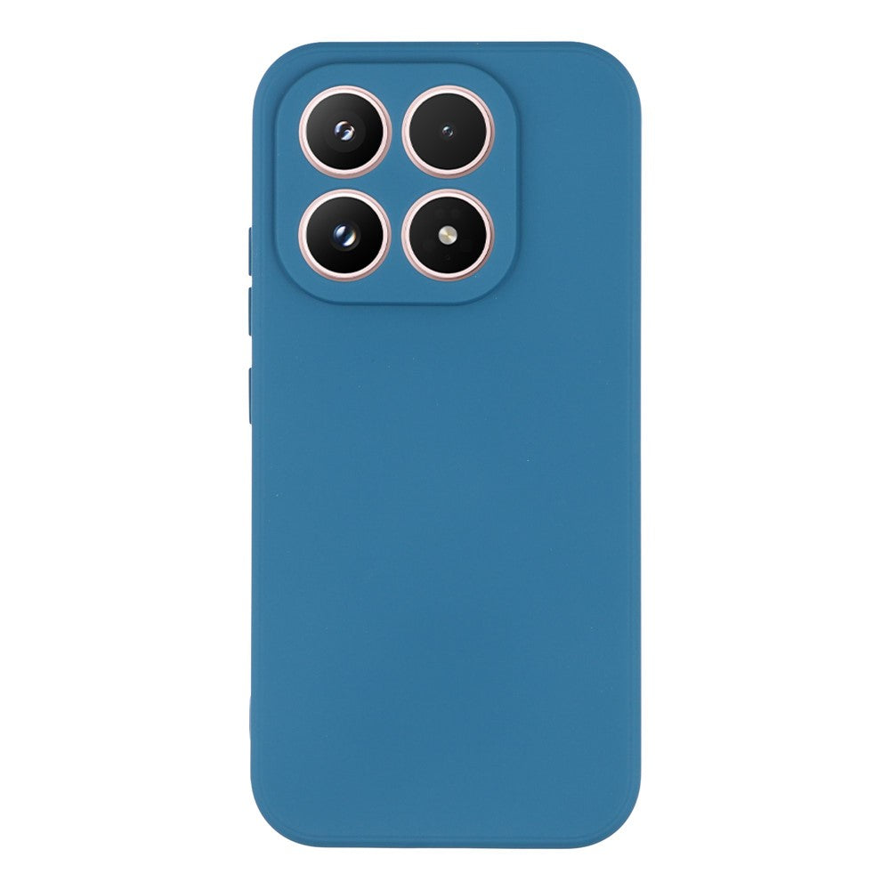 For Xiaomi 17 Case TPU Back Soft Anti-Scratch Fiber Lining Phone Cover