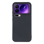 For Xiaomi 17 Pro Case TPU Back Soft Anti-Scratch Fiber Lining Phone Cover