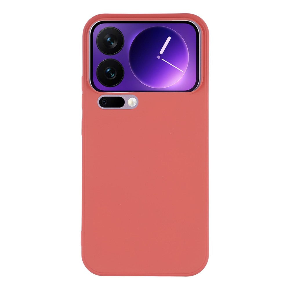 For Xiaomi 17 Pro Case TPU Back Soft Anti-Scratch Fiber Lining Phone Cover