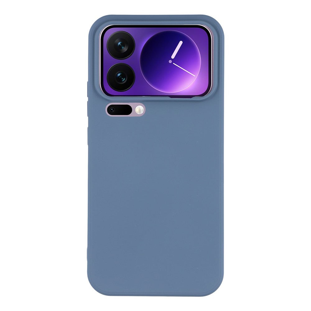 For Xiaomi 17 Pro Max Case TPU Back Soft Anti-Scratch Fiber Lining Phone Cover