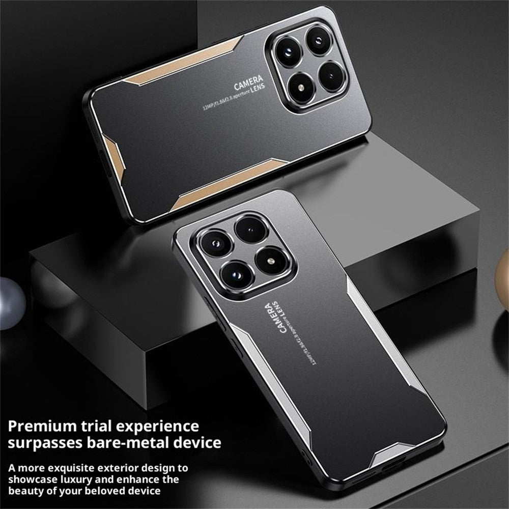 For Xiaomi 17 Phone Case Aluminium Alloy TPU PC Back Cover