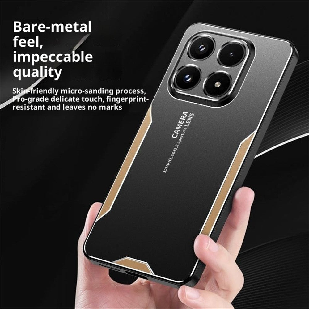 For Xiaomi 17 Phone Case Aluminium Alloy TPU PC Back Cover