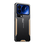 For Xiaomi 17 Pro Max Phone Case Aluminium Alloy TPU PC Back Cover