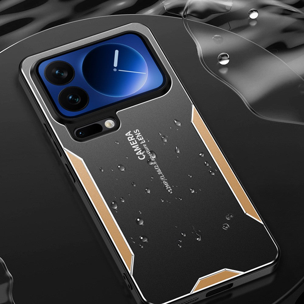 For Xiaomi 17 Pro Max Phone Case Aluminium Alloy TPU PC Back Cover