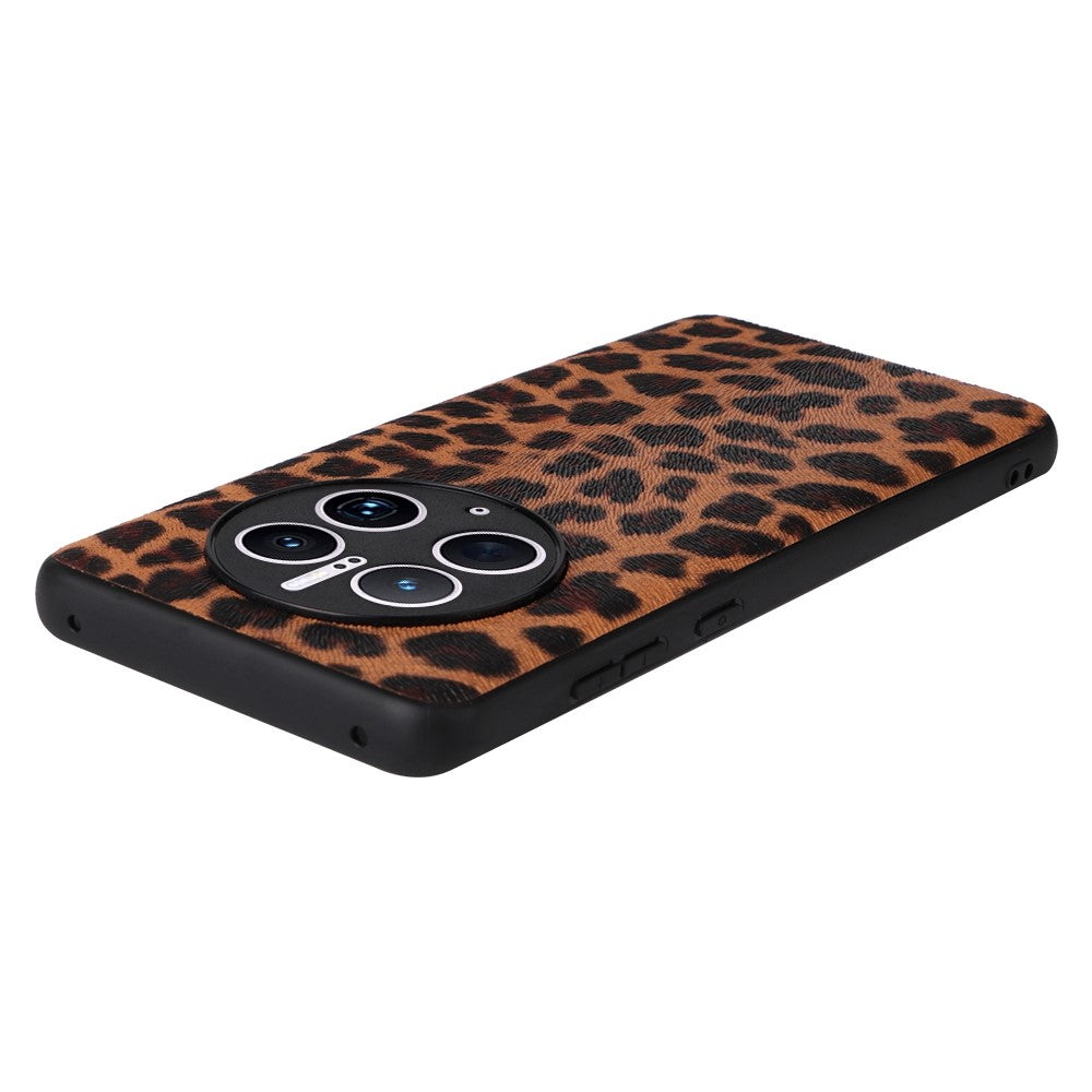 For Huawei Mate 50 Pro 4G PU Leather + PC + TPU Shockproof Phone Case Camera Protection Anti-Scratch Cover
