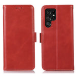 For Samsung Galaxy S26 Ultra Case RFID Blocking Genuine Cow Leather Wallet Phone Cover