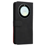 For Honor X40 5G / X9a 5G / Magic5 Lite 5G Leather Case Wallet Stand Color Splicing Phone Cover