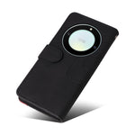 For Honor X40 5G / X9a 5G / Magic5 Lite 5G Leather Case Wallet Stand Color Splicing Phone Cover