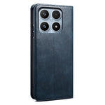 For Xiaomi 17 Case Crazy Horse Texture Waxy Leather Wallet Stand Phone Cover