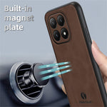 ANNYOJO For Xiaomi 15T Case PU Leather + PC + TPU Anti Drop Phone Back Cover
