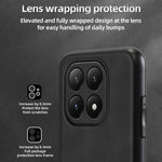 ANNYOJO Skal För Xiaomi 15T Pro PU-läder + PC + TPU Fallskyddande Baksida Till mobilen