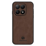 ANNYOJO For Xiaomi 15T Pro Case PU Leather + PC + TPU Anti Drop Phone Back Cover