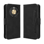 For Honor Magic8 Lite 5G / X9d 5G / X70 5G Leather Case Phone Wallet Cover with Multiple Card Slots