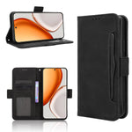 For Honor Magic8 Lite 5G / X9d 5G / X70 5G Leather Case Phone Wallet Cover with Multiple Card Slots