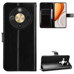 For Honor Magic8 Lite 5G / X9d 5G / X70 5G PU Leather Case with Strap Crazy Horse Texture Phone Wallet Cover