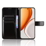 For Honor Magic8 Lite 5G / X9d 5G / X70 5G PU Leather Case with Strap Crazy Horse Texture Phone Wallet Cover