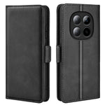 For Xiaomi Poco M8 Pro 5G / Redmi Note 15 Pro+ 5G (Global) Case Calf Texture Leather Wallet Phone Cover