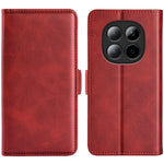 For Xiaomi Poco M8 Pro 5G / Redmi Note 15 Pro+ 5G (Global) Case Calf Texture Leather Wallet Phone Cover