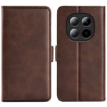 For Xiaomi Poco M8 Pro 5G / Redmi Note 15 Pro+ 5G (Global) Case Calf Texture Leather Wallet Phone Cover
