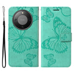 For Honor Magic8 Lite 5G / X9d 5G / X70 5G Wallet Case Floral Butterfly Imprinted Leather Phone Cover Stand