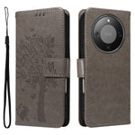 For Honor Magic8 Lite 5G / X9d 5G / X70 5G Phone Case with Stand Cat Tree Pattern Leather Wallet Mobile Cover