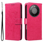 For Honor Magic8 Lite 5G / X9d 5G / X70 5G Phone Case with Stand Cat Tree Pattern Leather Wallet Mobile Cover