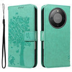 For Honor Magic8 Lite 5G / X9d 5G / X70 5G Phone Case with Stand Cat Tree Pattern Leather Wallet Mobile Cover