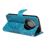 For Honor Magic8 Lite 5G / X9d 5G / X70 5G Case Butterfly Pattern PU Leather Folio Flip Phone Cover