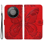 For Honor Magic8 Lite 5G / X9d 5G / X70 5G Case Butterfly Pattern PU Leather Folio Flip Phone Cover
