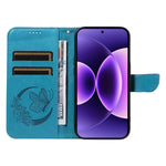 For Xiaomi 17 Pro Case Butterfly Pattern PU Leather Folio Flip Phone Cover