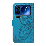 For Xiaomi 17 Pro Case Butterfly Pattern PU Leather Folio Flip Phone Cover