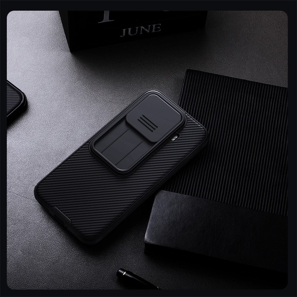 NILLKIN Camshield Pro Series för Xiaomi 15T Pro-skal PC + TPU-mobilskydd med kamerareglage