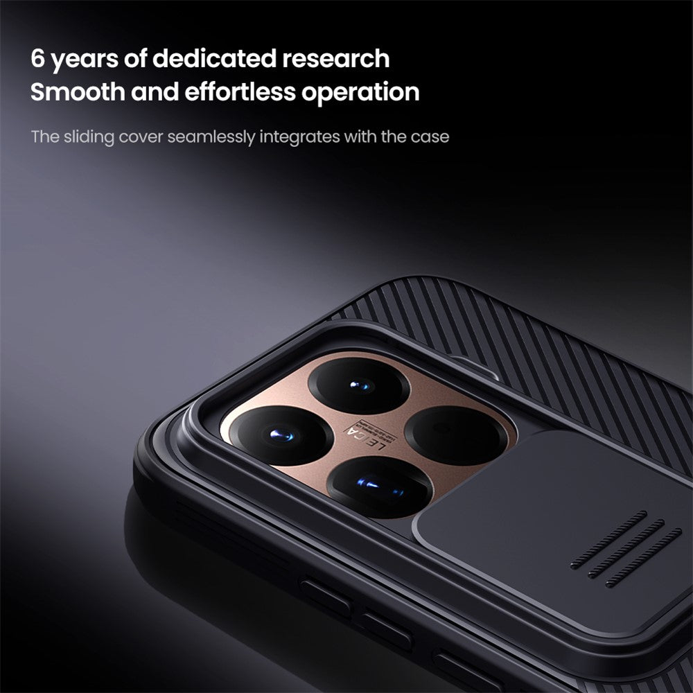 NILLKIN Camshield Pro Series för Xiaomi 15T Pro-skal PC + TPU-mobilskydd med kamerareglage