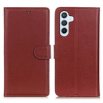 Plånboksfodral för Samsung Galaxy S26 i PU-läder med litchytextur