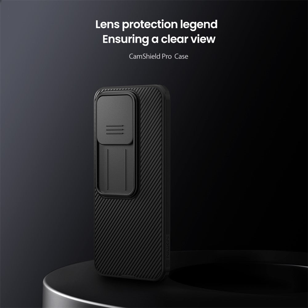 NILLKIN Camshield Pro Series för Xiaomi 15T PC + TPU mobilskal med Kamerareglage