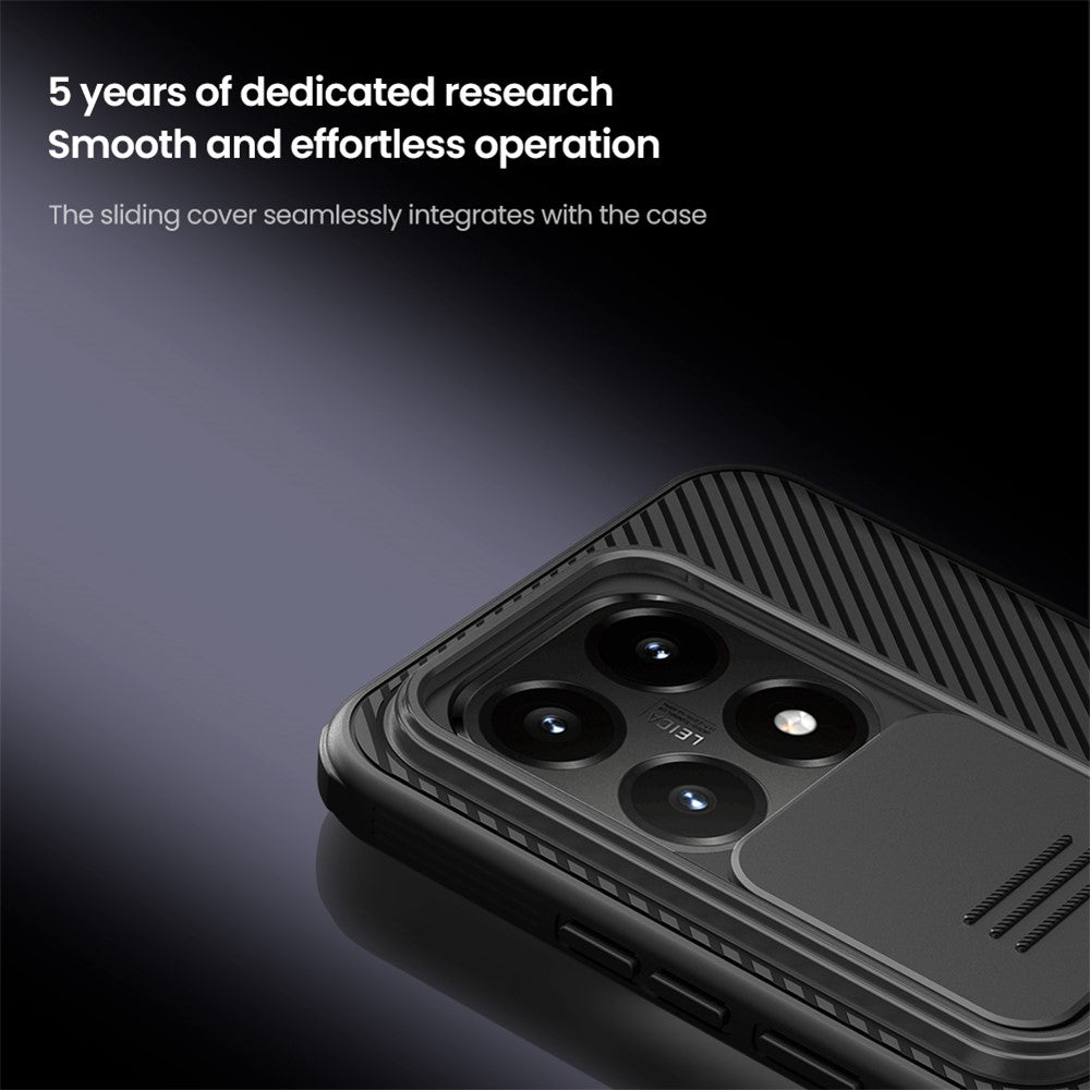 NILLKIN Camshield Pro Series for Xiaomi 15T Case PC + TPU Phone Cover with Camera Slider
