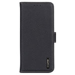 KHAZNEH For Samsung Galaxy S26 Ultra Case Genuine Cow Leather Flip Phone Cover
