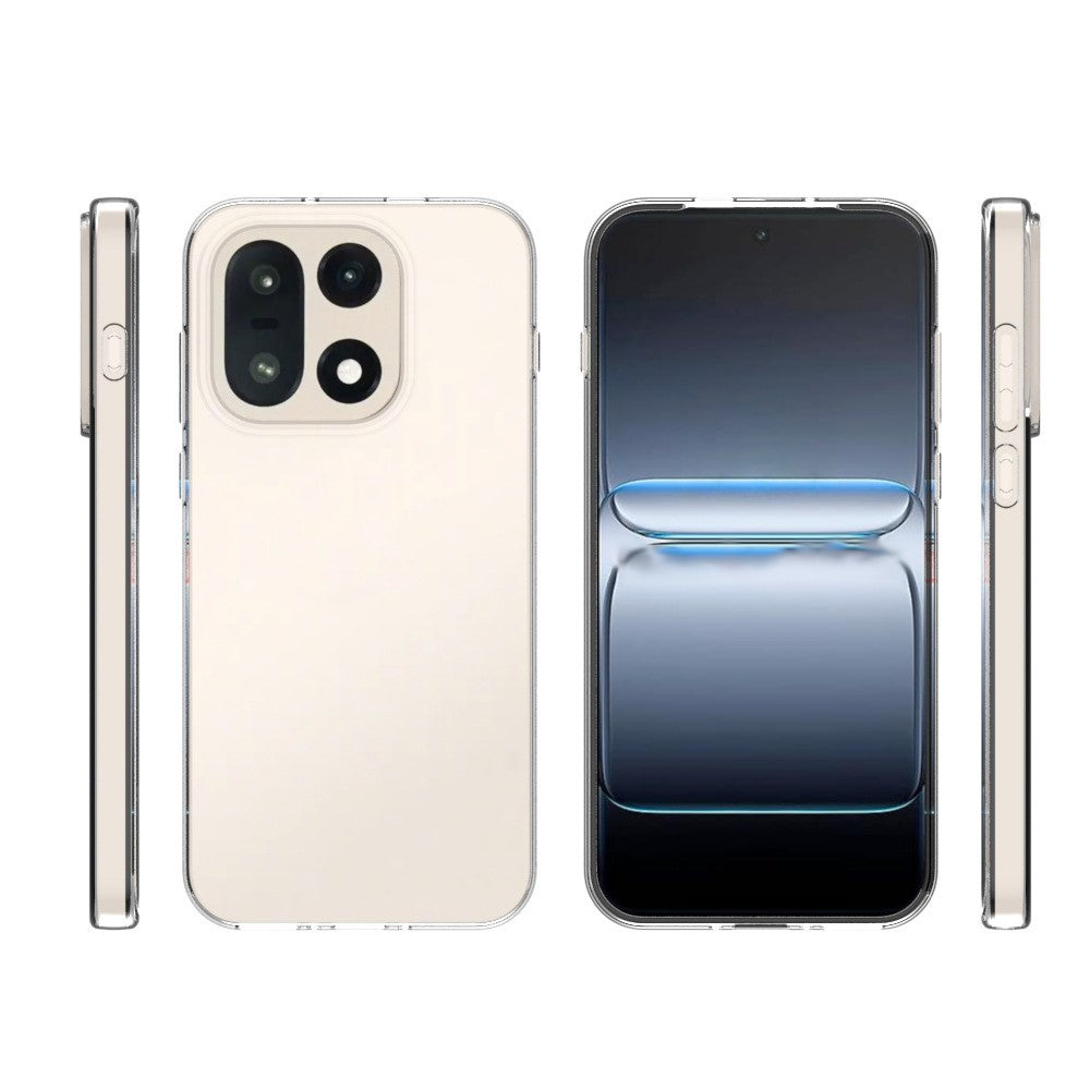 Til OnePlus 15 5G Cover Vandmærkeafvisende TPU Klart Telefonbagcover