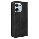 Læderetui til Oppo A6 Pro 4G / A6 Pro 5G / F31 5G Pung Stand Retro Tekstur Telefoncover